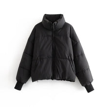 Load image into Gallery viewer, WIXRA Women Puffer Bomber Coat