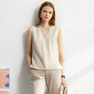 AMII Women 4 Piece Set Blazer, Tanks, Pants