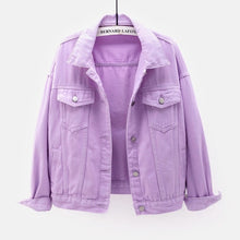 Load image into Gallery viewer, OKXGNZ Women Plus Size Denim Jacket
