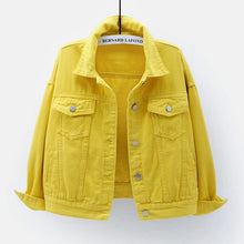 Load image into Gallery viewer, OKXGNZ Women Plus Size Denim Jacket