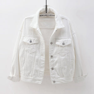 OKXGNZ Women Plus Size Denim Jacket