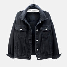 Load image into Gallery viewer, OKXGNZ Women Plus Size Denim Jacket