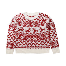 Load image into Gallery viewer, HIRIGIN Women Santa Claus Xmas Print Knitwear