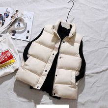 Load image into Gallery viewer, HWLZLTZHT Women Loose Padded Vest