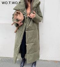 Load image into Gallery viewer, WOTWOY Wide-Waisted Padded Jacket