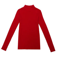Load image into Gallery viewer, MARWIN &amp; FRIEND Women Long Sleeve Knitted Slim fit Pullover