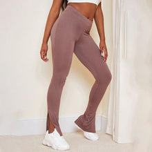Load image into Gallery viewer, INSTAHOT Women Split Side Skinny Pants