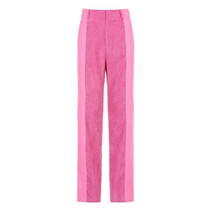 RAPWRITER Women Vintage 90S Patched Corduroy Pants