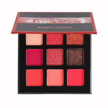 Load image into Gallery viewer, BEAUTY GLAZED 9 Colors Bright Eye Shadow Palette