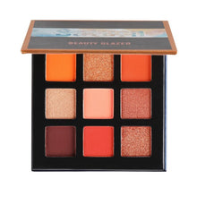 Load image into Gallery viewer, BEAUTY GLAZED 9 Colors Bright Eye Shadow Palette