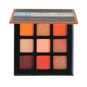 BEAUTY GLAZED 9 Colors Bright Eye Shadow Palette