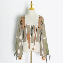 Load image into Gallery viewer, TWOTWINSTYLE Casual Patchwork Irregular Jacket