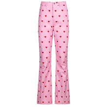 Load image into Gallery viewer, RAPCOPTER Women Heart Printed Vintage Pants