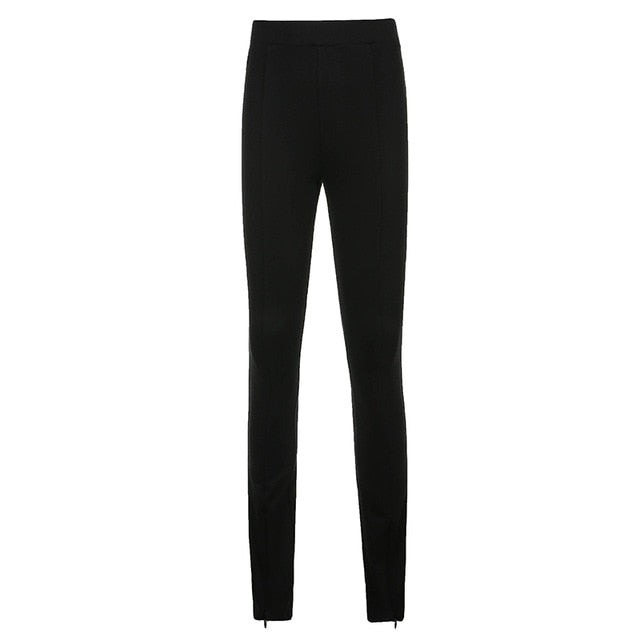 RAPWRITER Women High Waist Pants