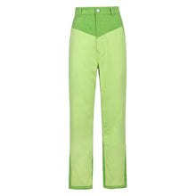 Load image into Gallery viewer, RAPWRITER Women Vintage 90S Patched Corduroy Pants