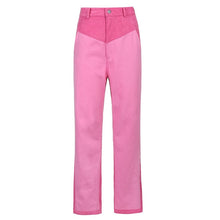 Load image into Gallery viewer, RAPWRITER Women Vintage 90S Patched Corduroy Pants