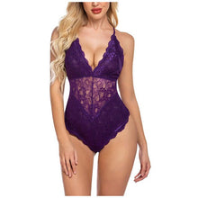 Load image into Gallery viewer, COOKI Women Backless Lace Bodysuit