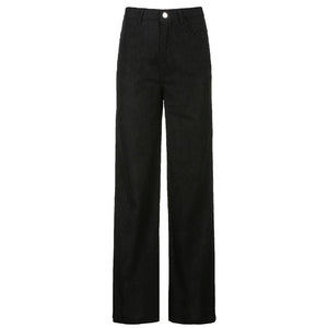 CUTE AND PSYCHO Women Vintage Oversized Corduroy Baggy Pants