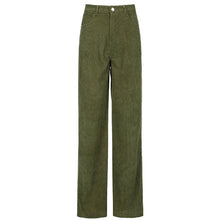 Load image into Gallery viewer, CUTE AND PSYCHO Women Vintage Oversized Corduroy Baggy Pants