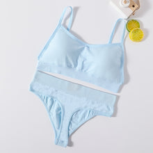 Load image into Gallery viewer, OLLYMURS Women 2 Piece Push Up Bra And Underwear Set