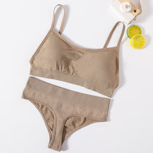Load image into Gallery viewer, OLLYMURS Women 2 Piece Push Up Bra And Underwear Set