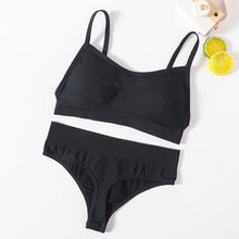 Load image into Gallery viewer, OLLYMURS Women 2 Piece Push Up Bra And Underwear Set