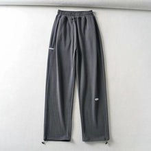Load image into Gallery viewer, WIXRA Women Straight Elastic Waist Letter Print Sweatpants