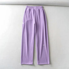 Load image into Gallery viewer, WIXRA Women Straight Elastic Waist Letter Print Sweatpants