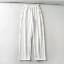 Load image into Gallery viewer, WIXRA Women Straight Elastic Waist Letter Print Sweatpants