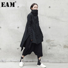 Load image into Gallery viewer, [EAM] Women Irregular Long Cotton Padded Coat