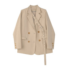 Load image into Gallery viewer, [EAM] Women Loose Fit Big Size Blazer Jacket