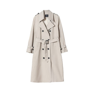 TOPPIES Women Long Trench Coat
