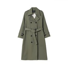 Load image into Gallery viewer, TOPPIES Women Long Trench Coat