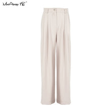 Load image into Gallery viewer, MNEALWAYS18 Women Classic Wide Leg Pants