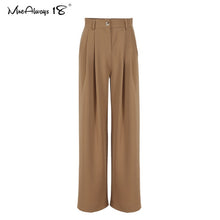 Load image into Gallery viewer, MNEALWAYS18 Women Classic Wide Leg Pants