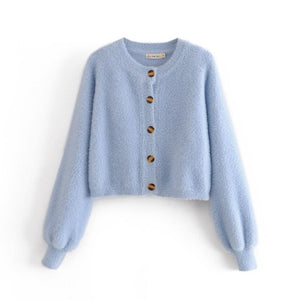 WIXRA Women Long Sleeve Cardigan+ Elastic Waist Shorts 2/3 Piece Sets