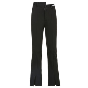 RAPWRITER Women High Waist Pants