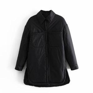 PUWD Woman Loose Oversized Fleece Jacket