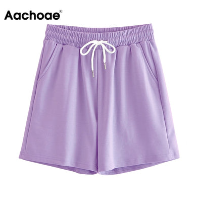 AACHOAE Women Casual Loose Sports Shorts