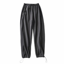 Load image into Gallery viewer, WIXRA Women Straight Elastic Waist Letter Print Sweatpants