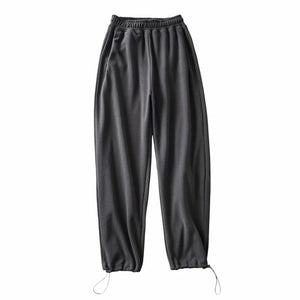 WIXRA Women Straight Elastic Waist Letter Print Sweatpants