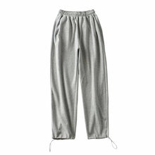 Load image into Gallery viewer, WIXRA Women Straight Elastic Waist Letter Print Sweatpants