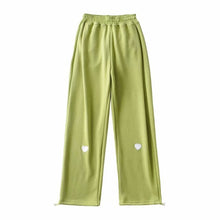 Load image into Gallery viewer, WIXRA Women Straight Elastic Waist Letter Print Sweatpants
