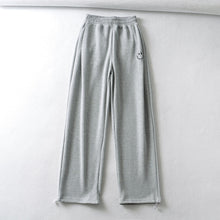 Load image into Gallery viewer, WIXRA Women Straight Elastic Waist Letter Print Sweatpants