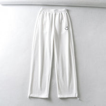 Load image into Gallery viewer, WIXRA Women Straight Elastic Waist Letter Print Sweatpants
