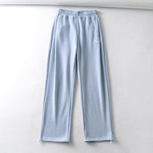 Load image into Gallery viewer, WIXRA Women Straight Elastic Waist Letter Print Sweatpants