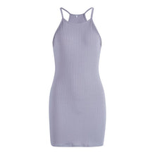 Load image into Gallery viewer, Women Sleeveless Short Knitted SunDress