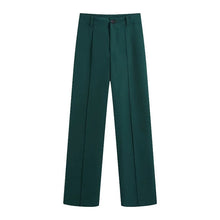 Load image into Gallery viewer, TRAF Women Side Pocket Vintage High Waist Trousers