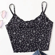 Load image into Gallery viewer, Women Kawaii Printing Sleevesless Crop Top