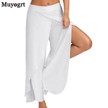 Load image into Gallery viewer, MUYOGRT Women Elastic Wide Leg Pants